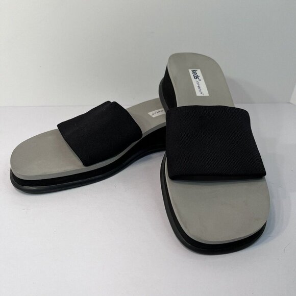 Keds Shoes - Keds Black Stretch Slip-on Slide Sandals Women's Size 9